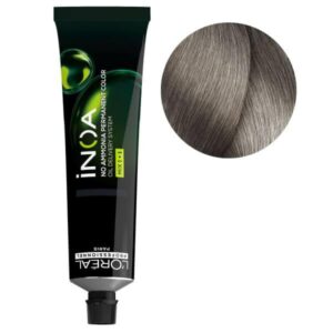 Tinte Sin Amoniaco N°8.1 Rubio Claro Cenizo 60ml INOA