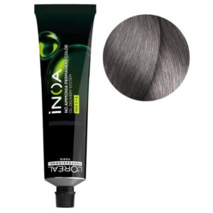 Tinte Sin Amoniaco N°8.11 Rubio Claro Cenizo Intenso 60ml INOA